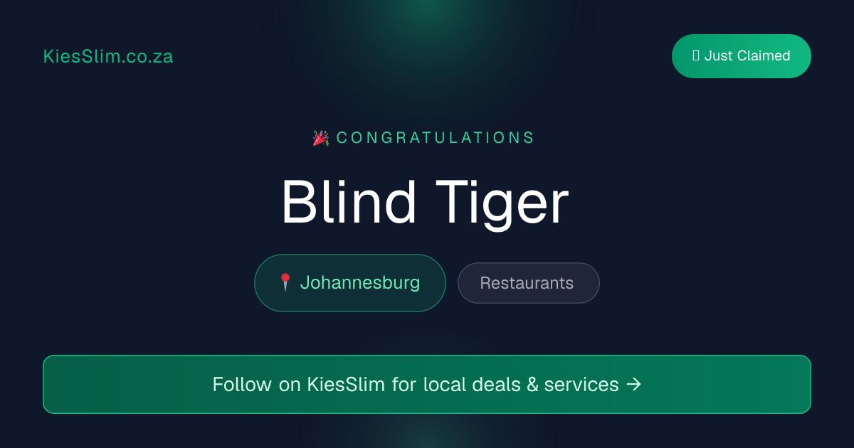 Blind Tiger