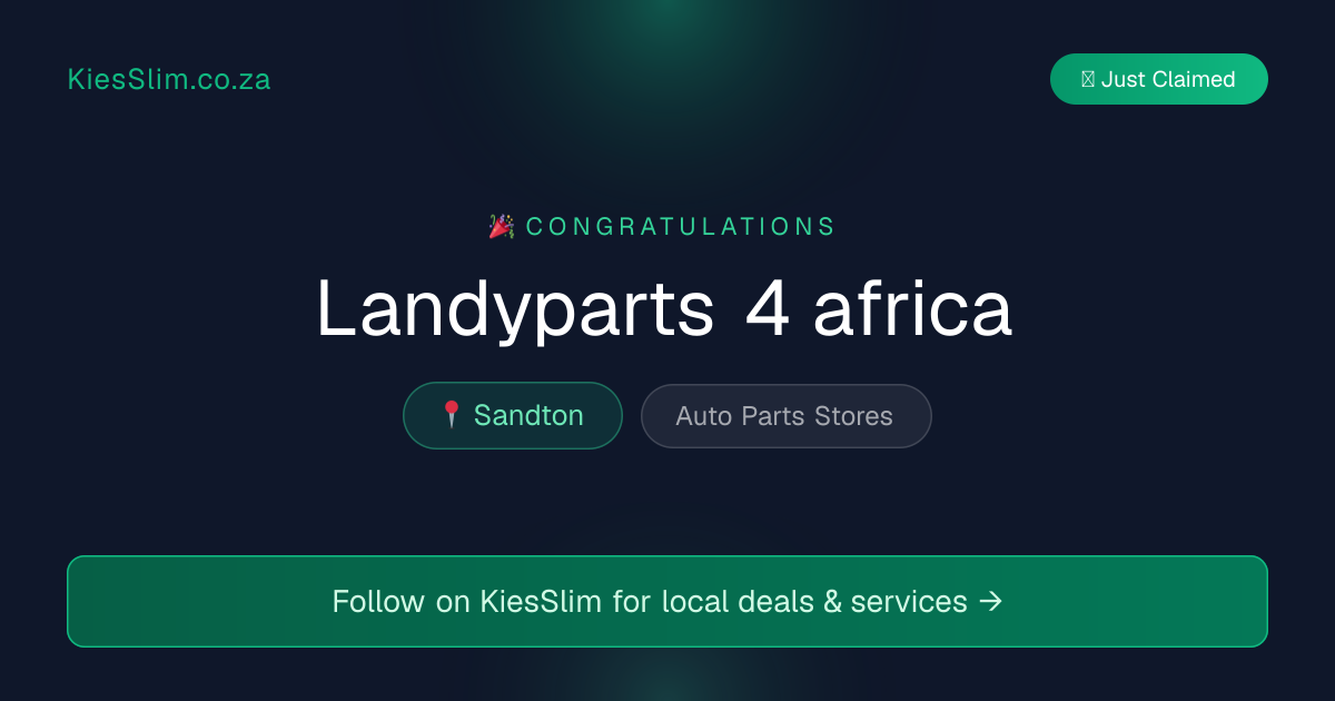 Landyparts 4 africa