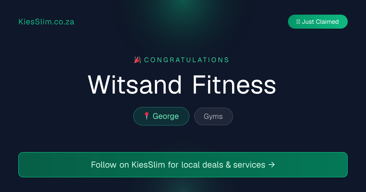 Witsand Fitness