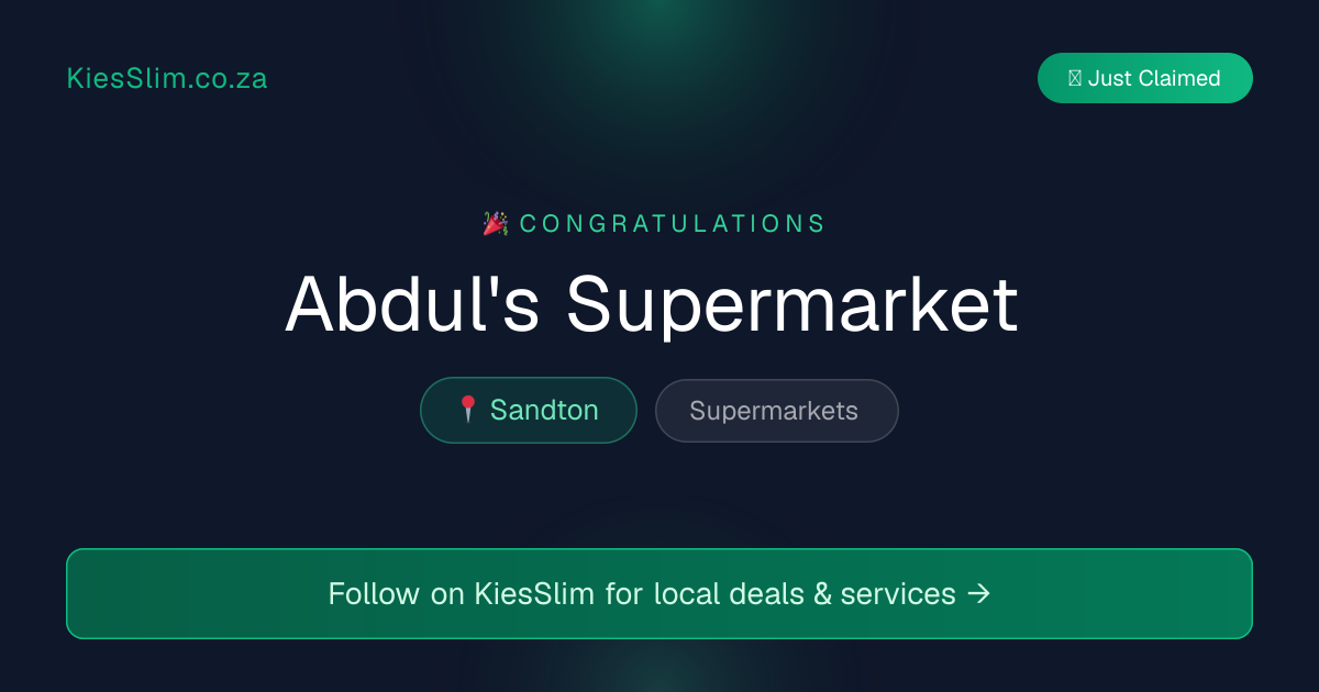 Abdul's Supermarket