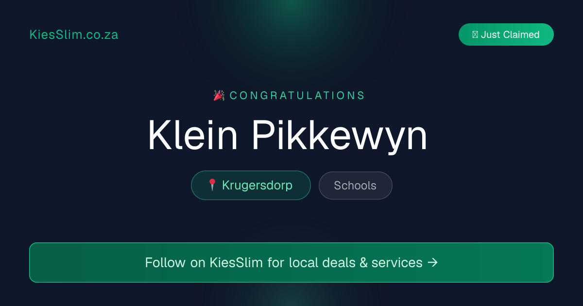 Klein Pikkewyn