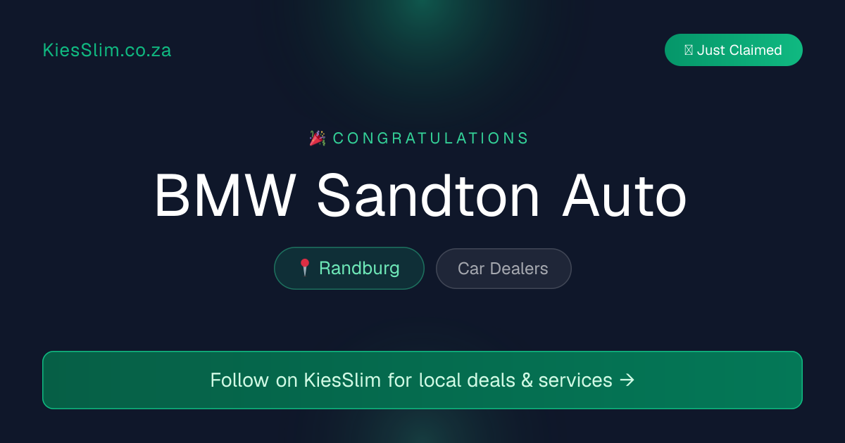 BMW Sandton Auto
