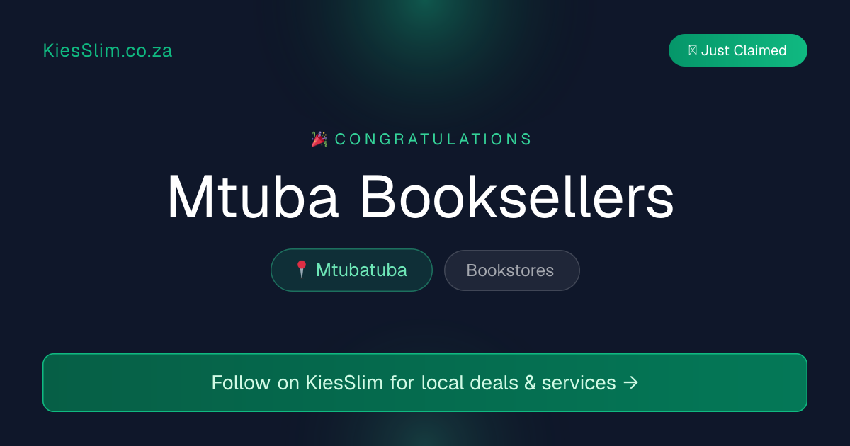 Mtuba Booksellers