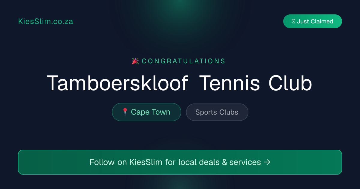 Tamboerskloof Tennis Club
