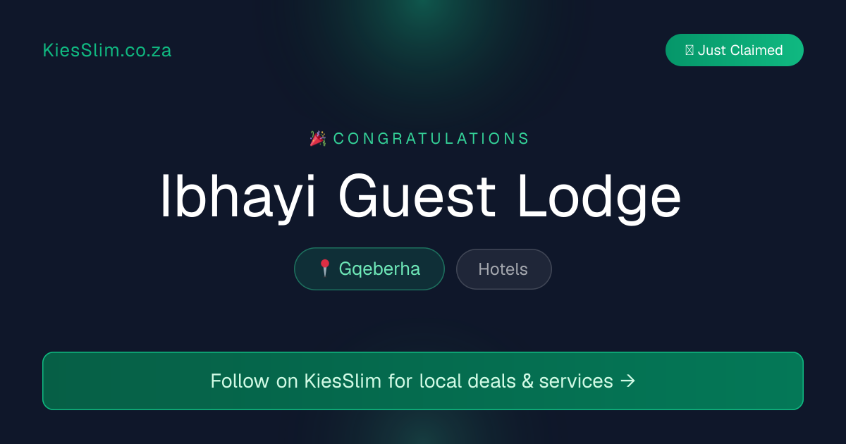 Ibhayi Guest Lodge