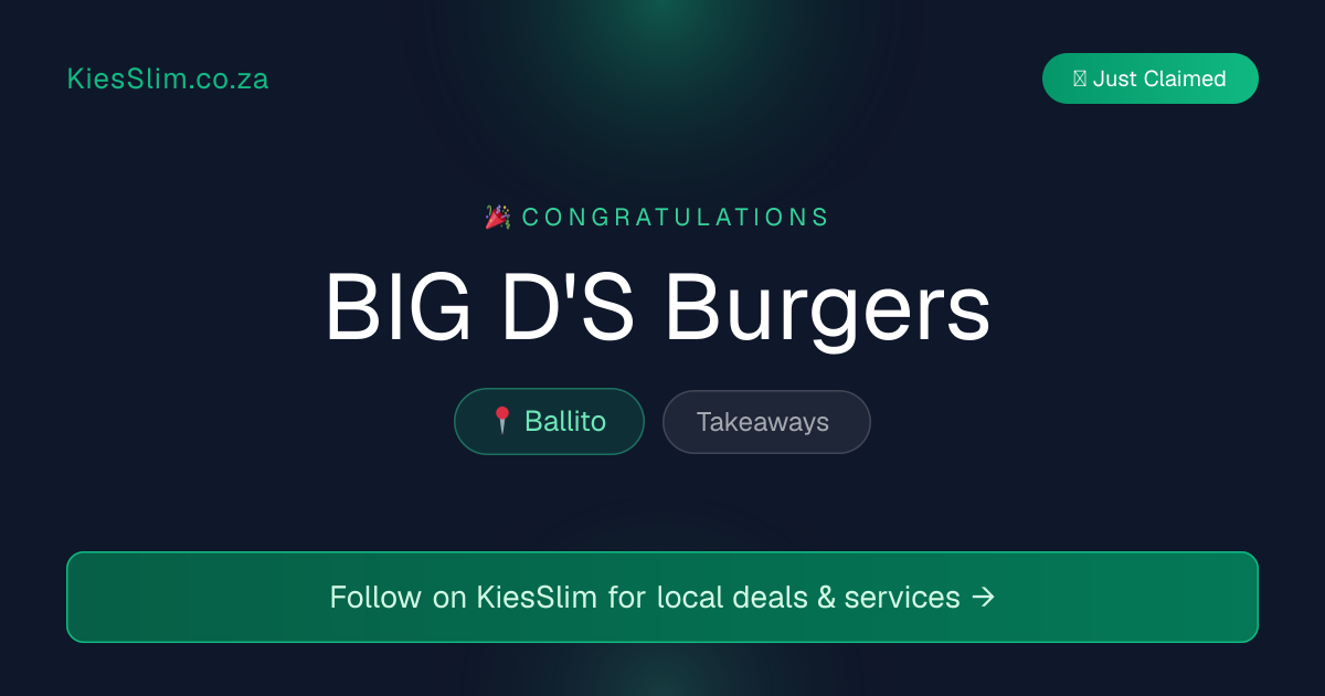 BIG D'S Burgers