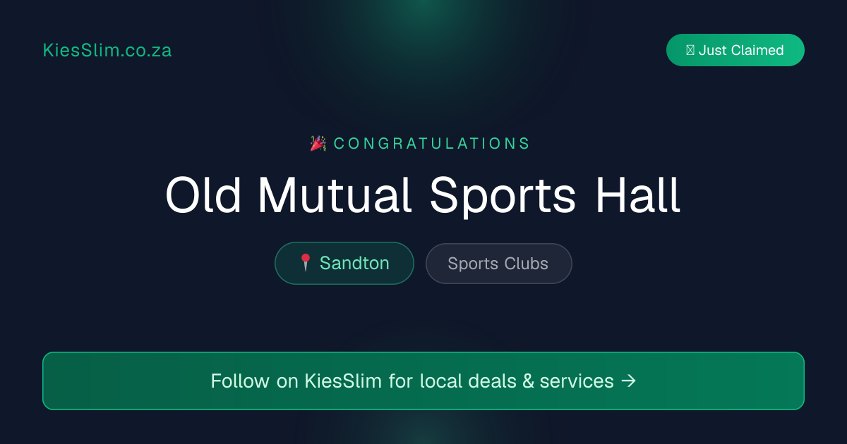 Old Mutual Sports Hall