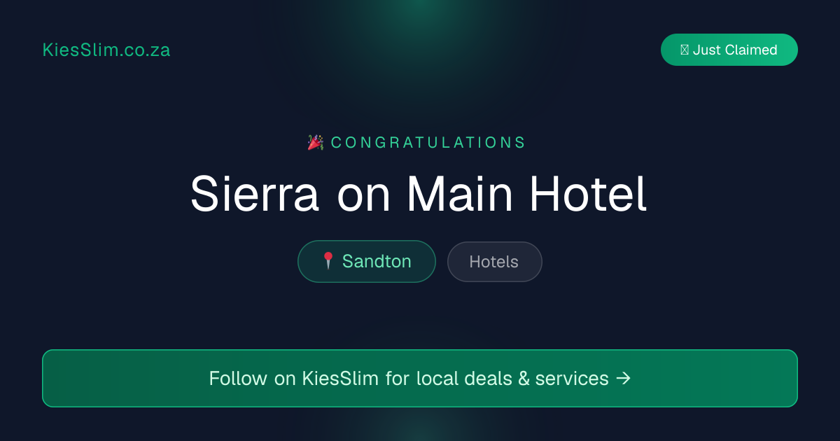 Sierra on Main Hotel