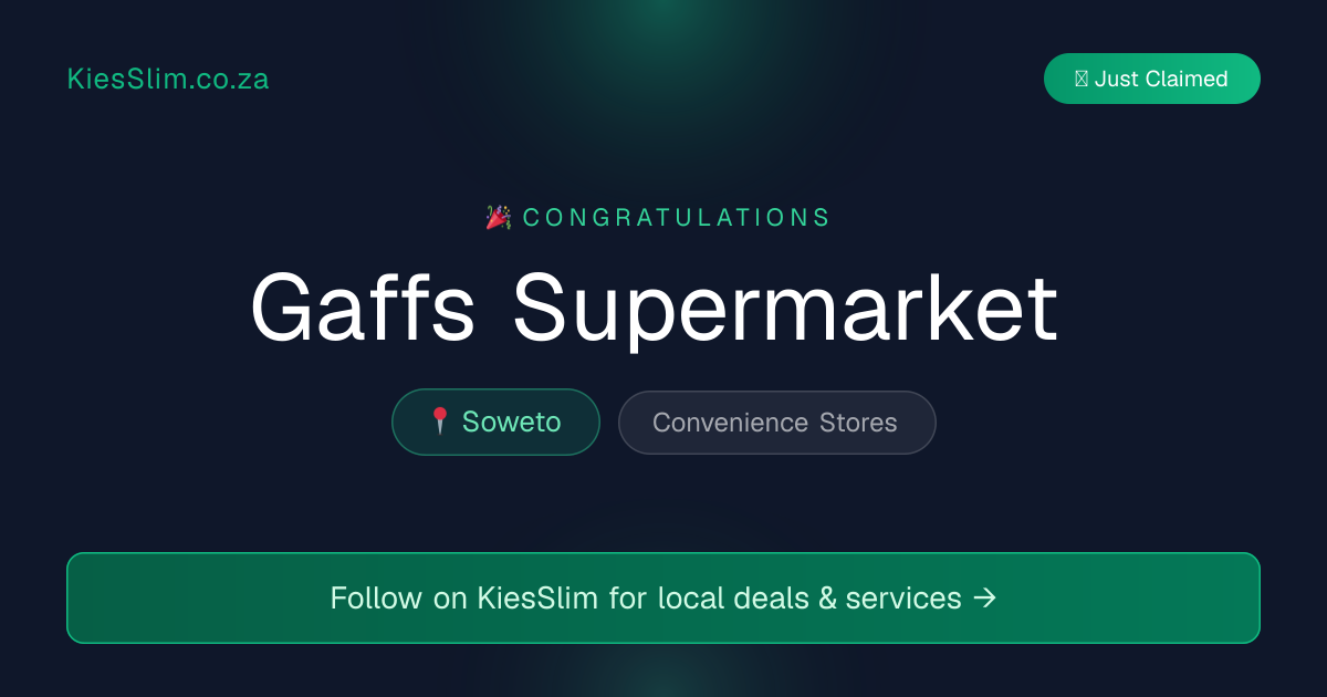 Gaffs Supermarket
