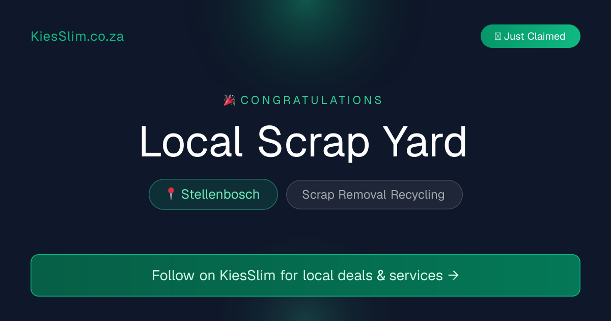 Local Scrap Yard