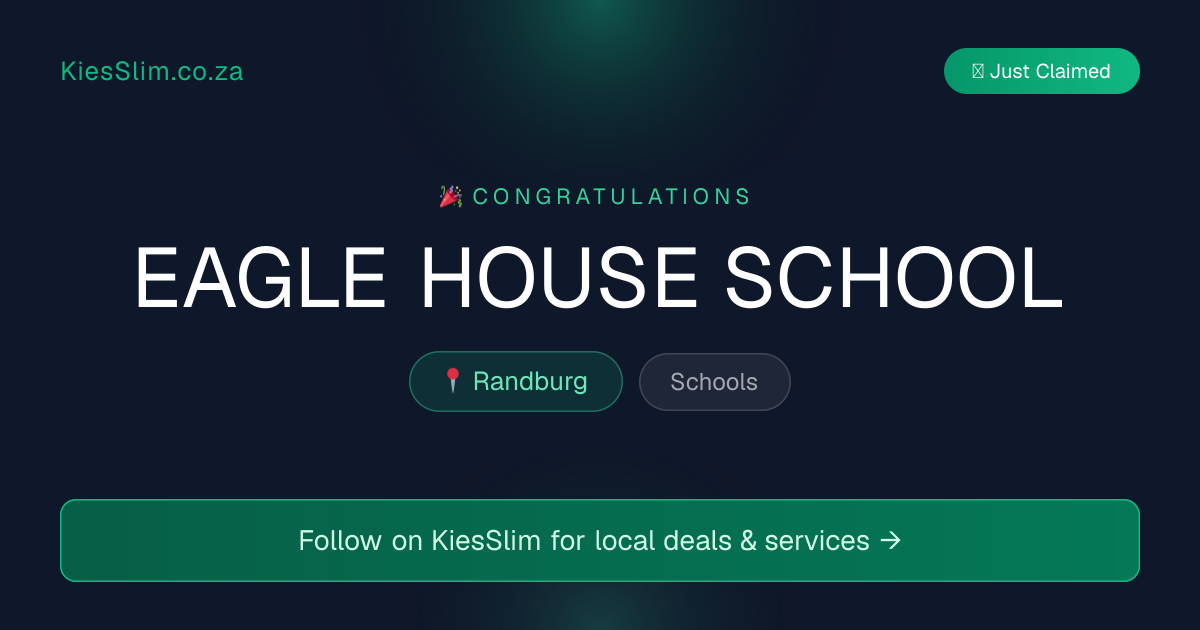 EAGLE HOUSE SCHOOL