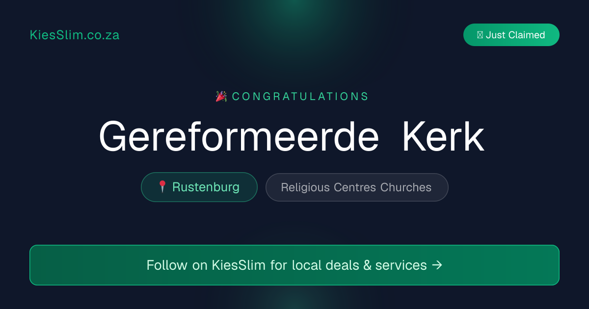 Gereformeerde Kerk