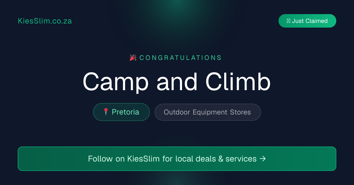 Camp and Climb
