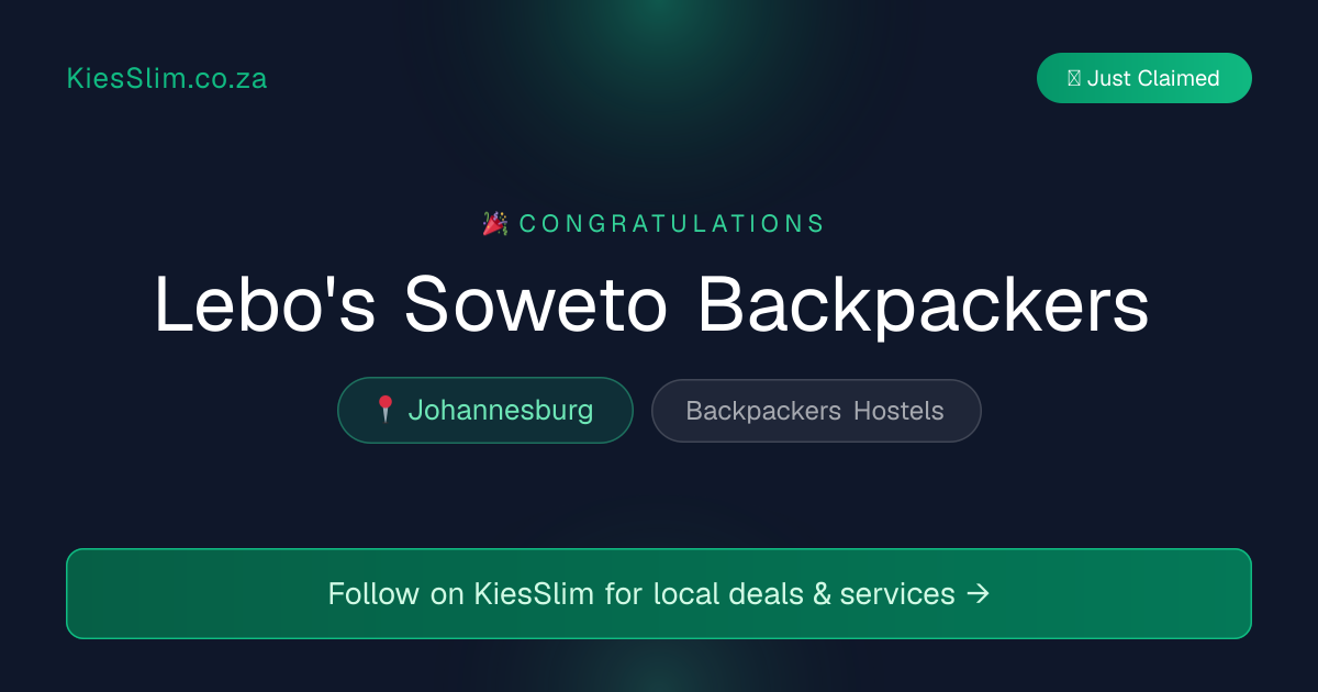 Lebo's Soweto Backpackers