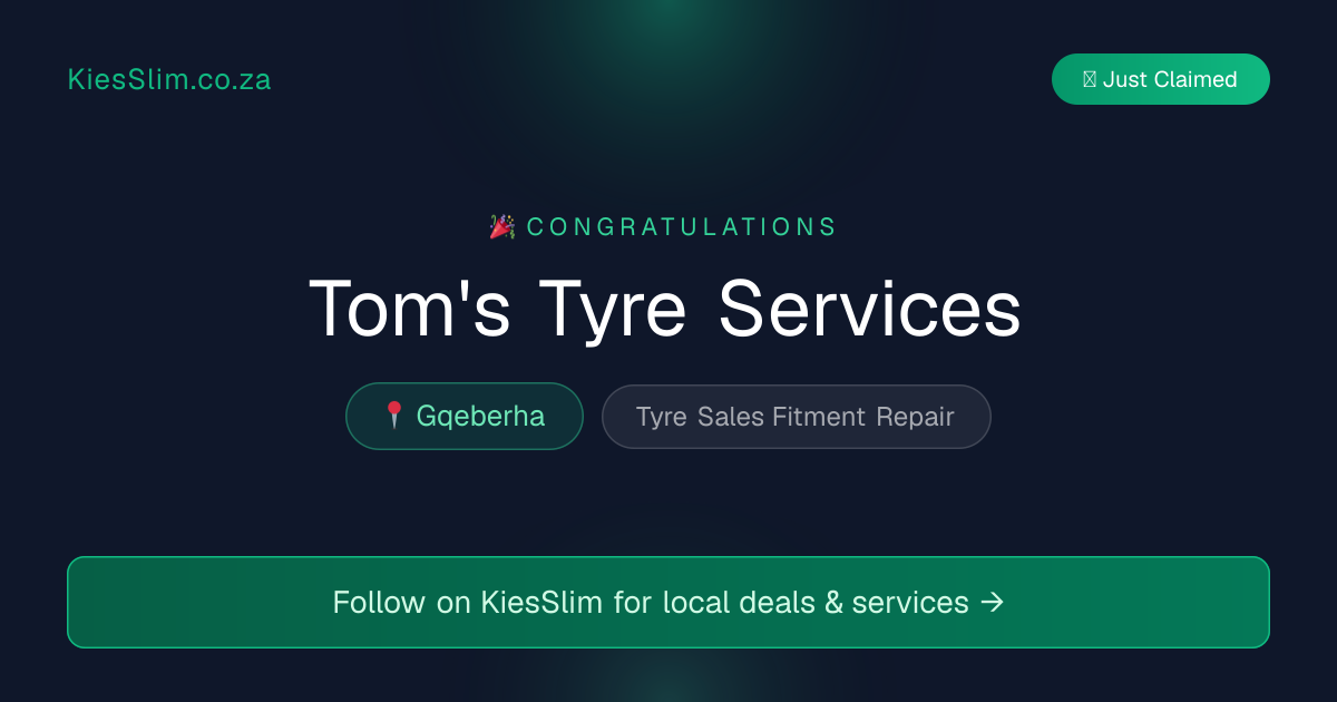 Tom's Tyre Services