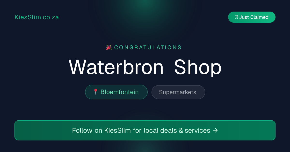 Waterbron Shop