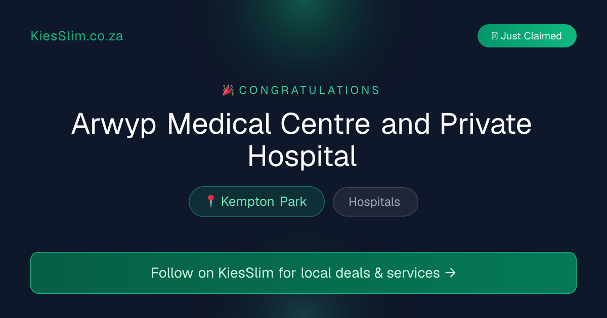 Arwyp Medical Centre and Private Hospital
