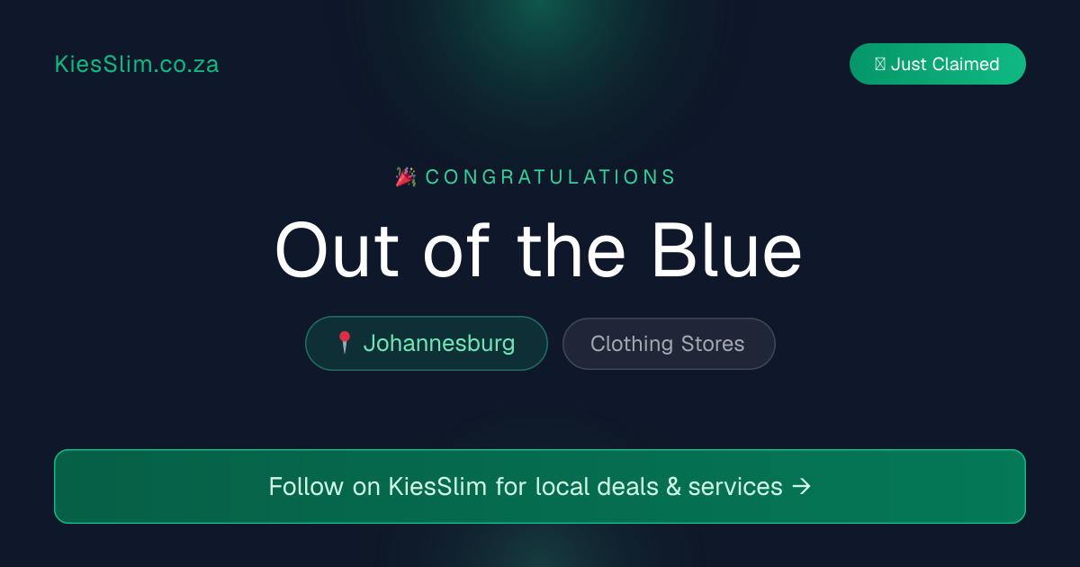 Out of the Blue