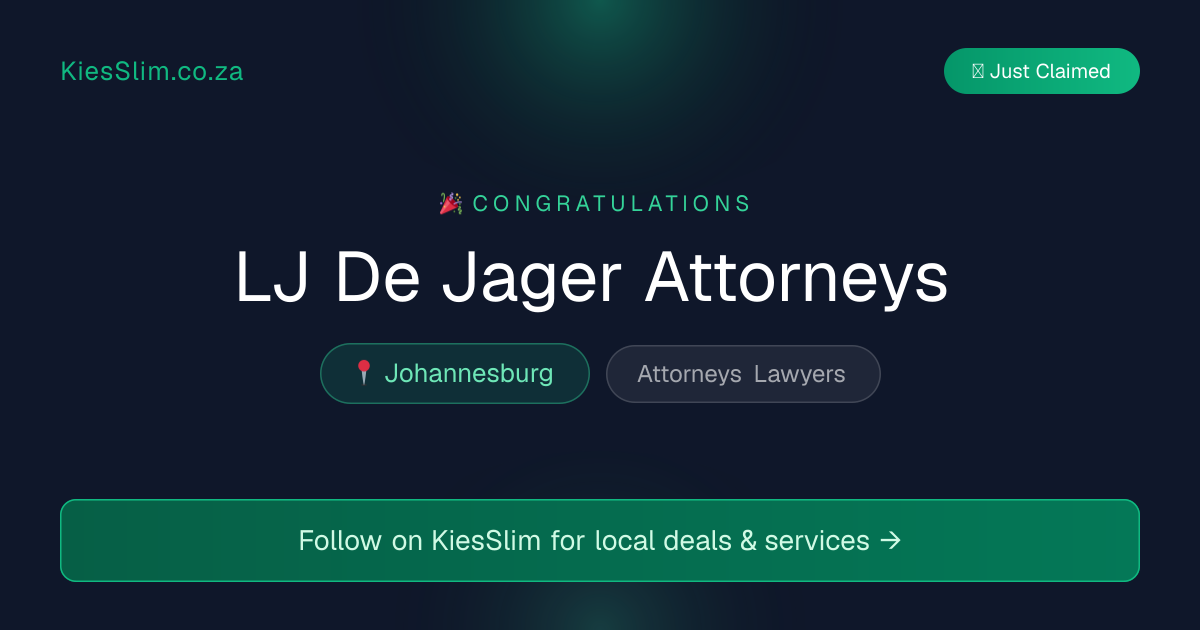 LJ De Jager Attorneys