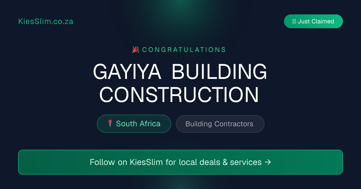 GAYIYA BUILDING CONSTRUCTION