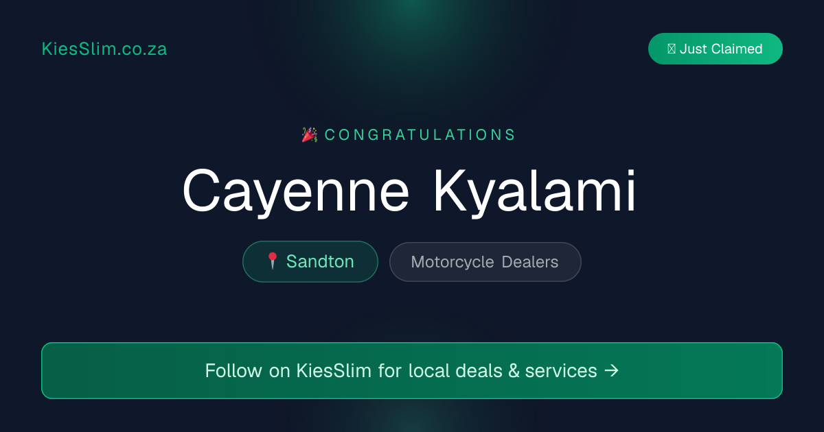 Cayenne Kyalami