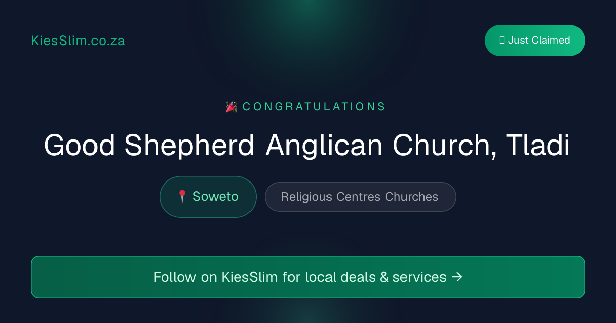 Good Shepherd Anglican Church, Tladi