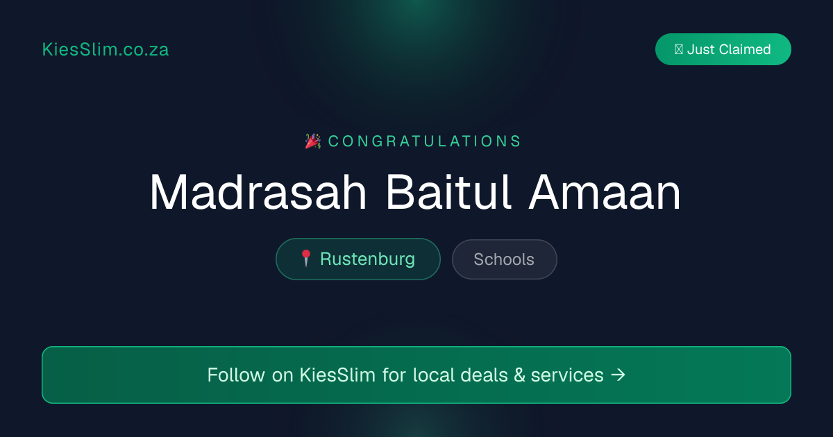 Madrasah Baitul Amaan