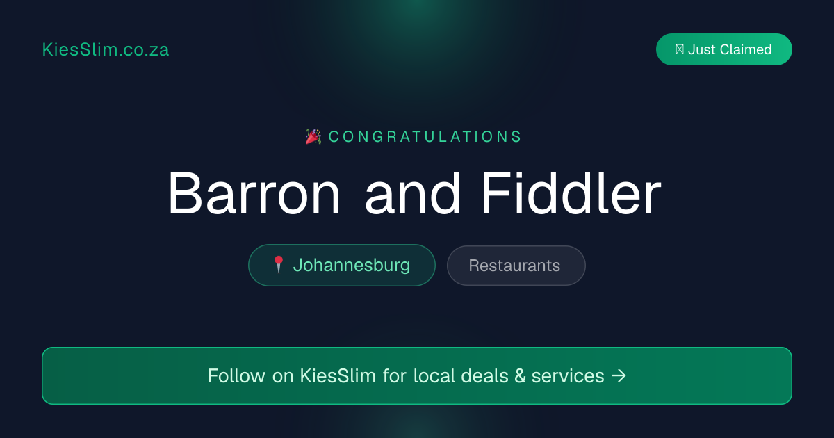 Barron and Fiddler