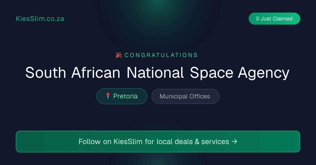 South African National Space Agency