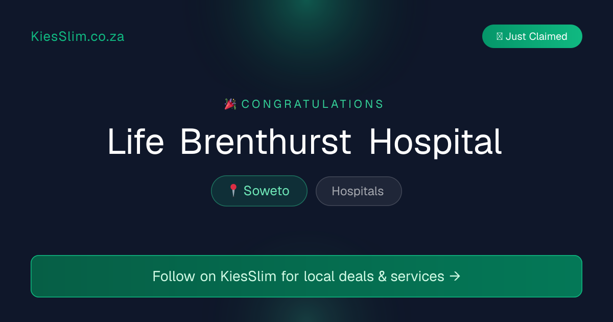 Life Brenthurst Hospital