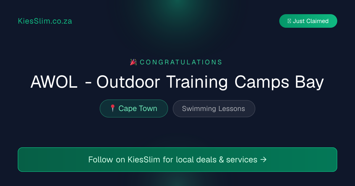 AWOL - Outdoor Training Camps Bay