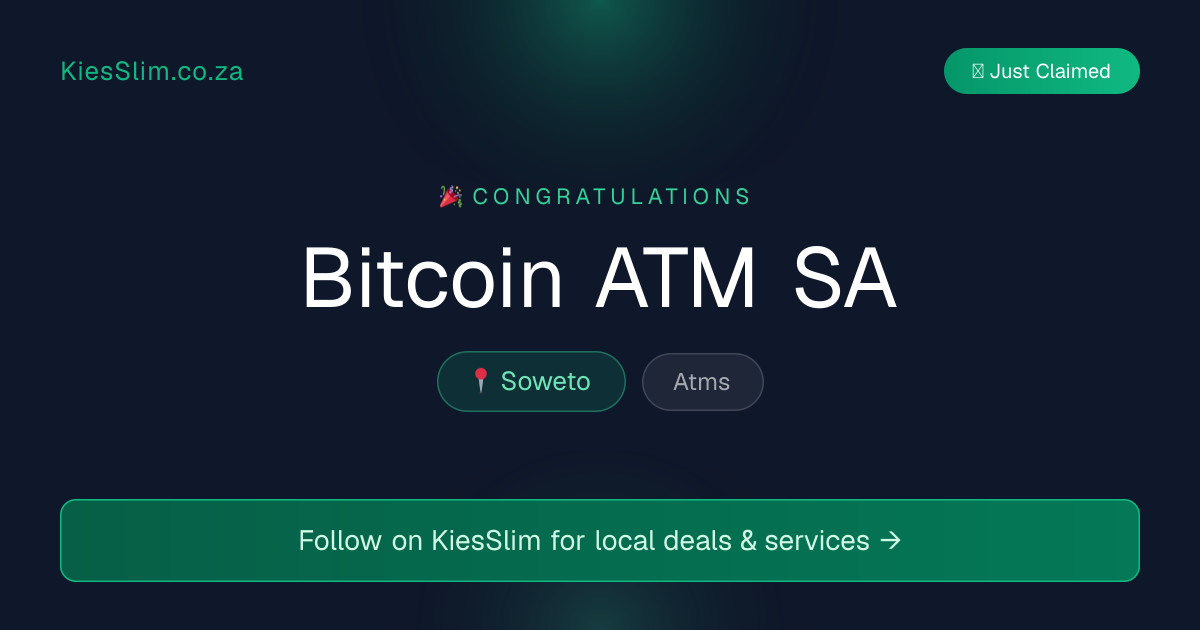 Bitcoin ATM SA