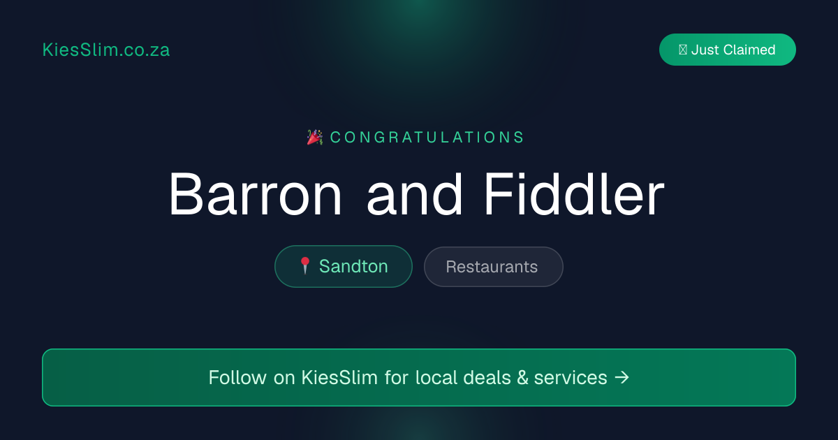 Barron and Fiddler