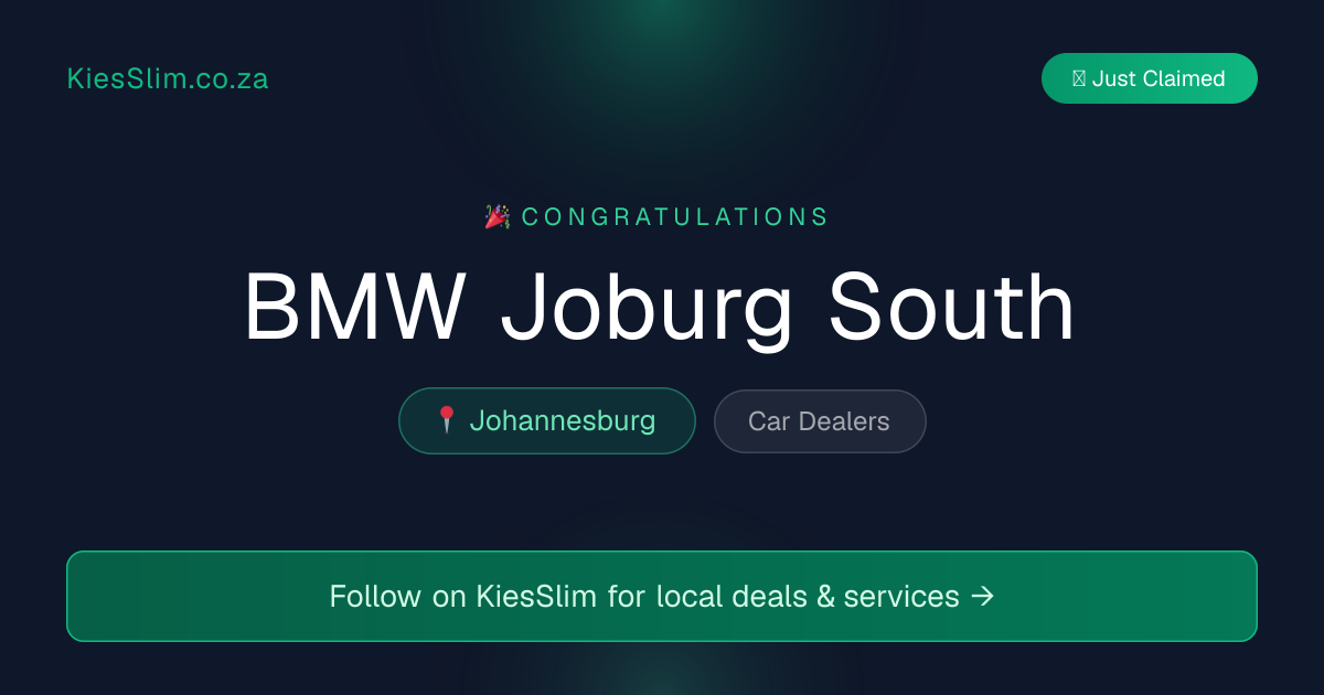 BMW Joburg South