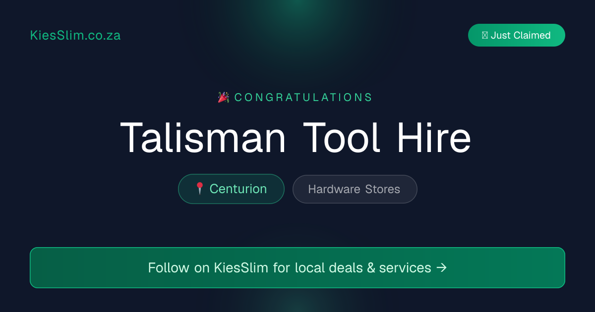 Talisman Tool Hire