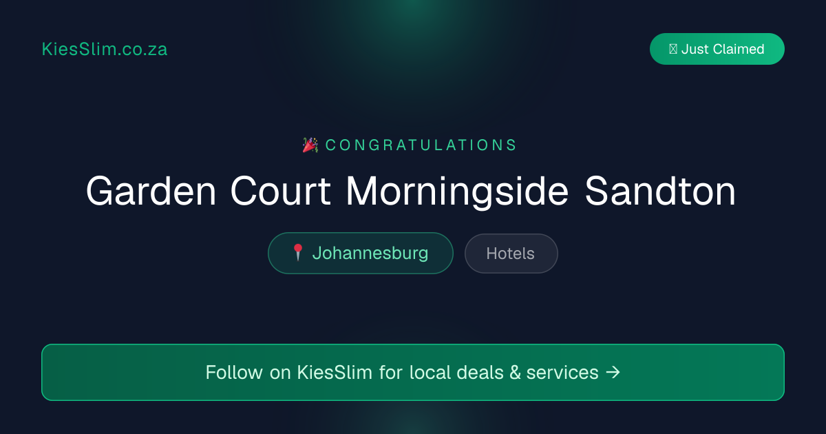 Garden Court Morningside Sandton
