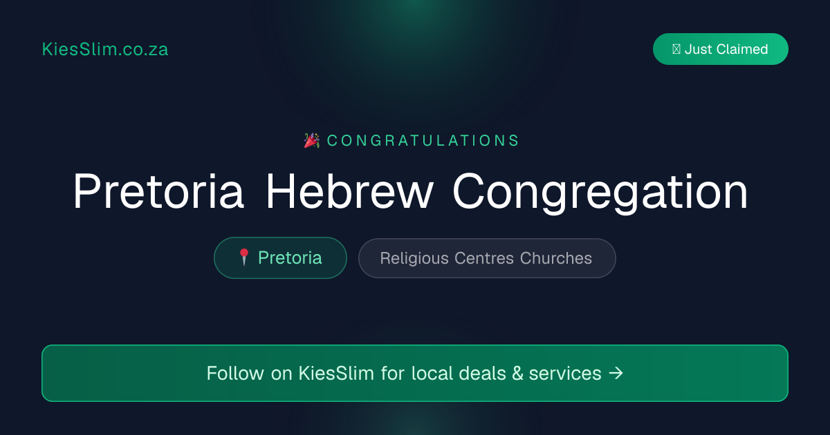 Pretoria Hebrew Congregation