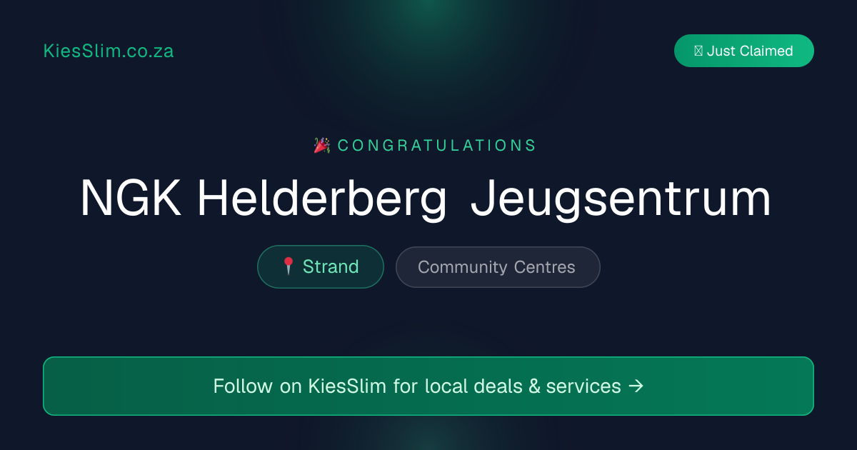 NGK Helderberg Jeugsentrum