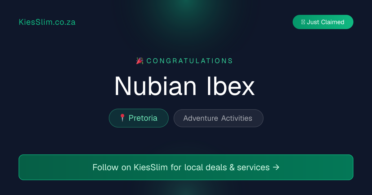 Nubian Ibex