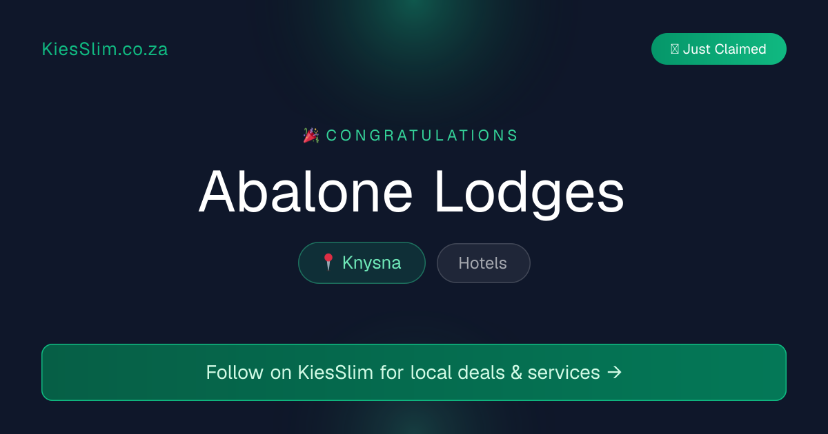 Abalone Lodges