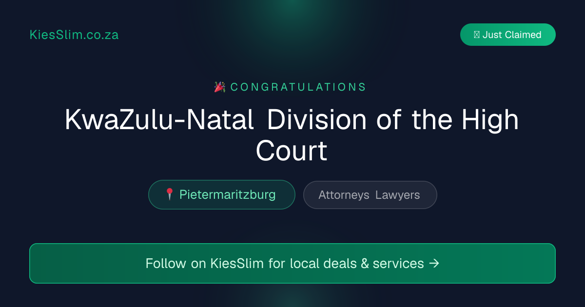 KwaZulu-Natal Division of the High Court