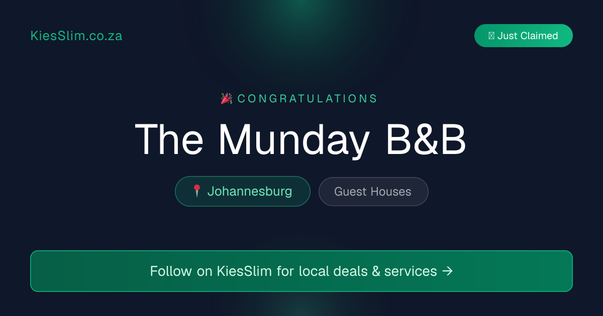 The Munday B&B