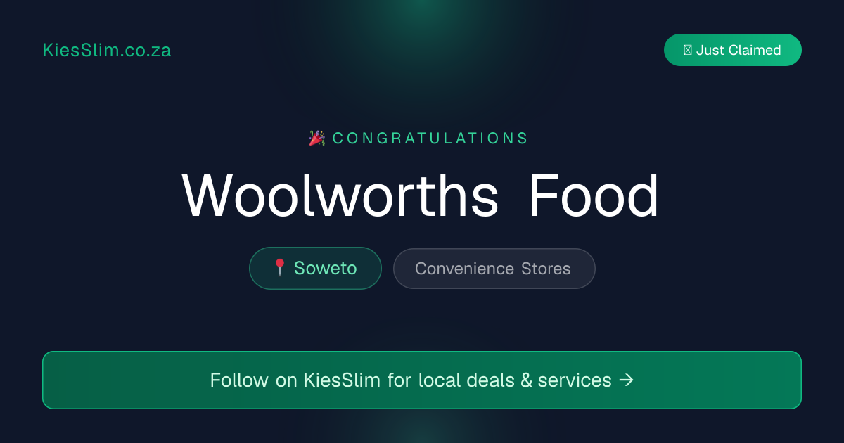 Woolworths Food