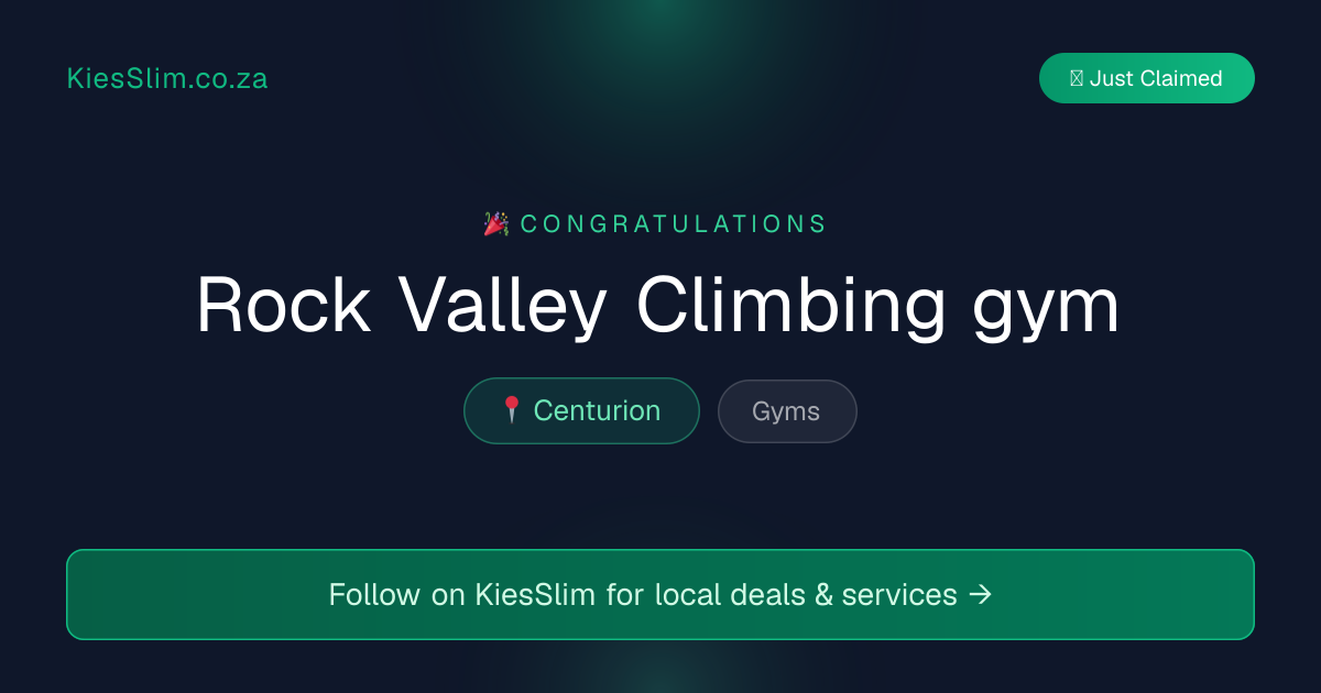 Rock Valley Climbing gym