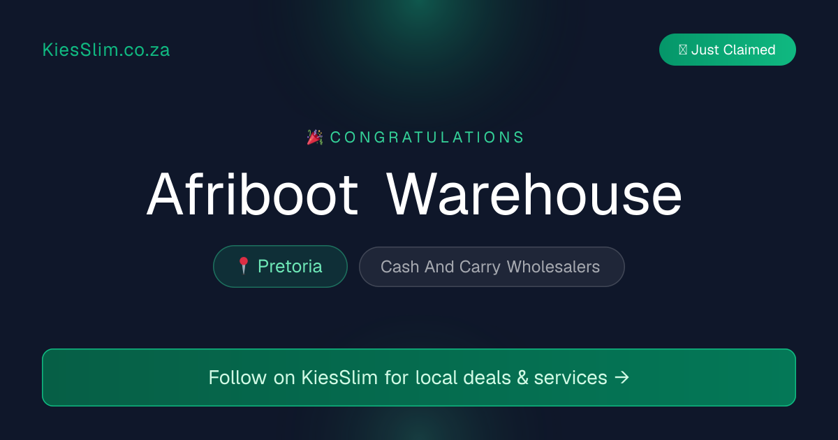 Afriboot Warehouse