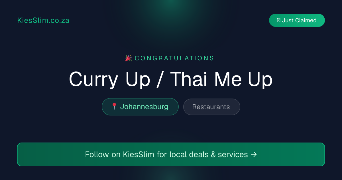 Curry Up / Thai Me Up