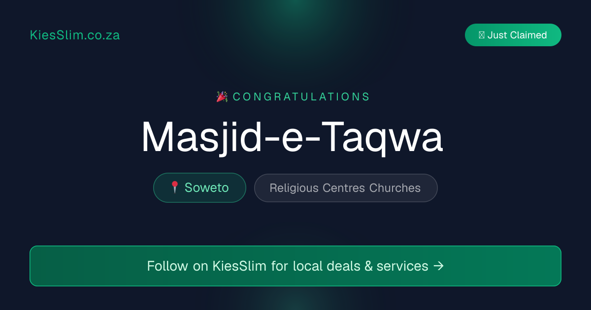 Masjid-e-Taqwa