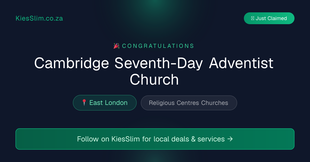 Cambridge Seventh-Day Adventist Church