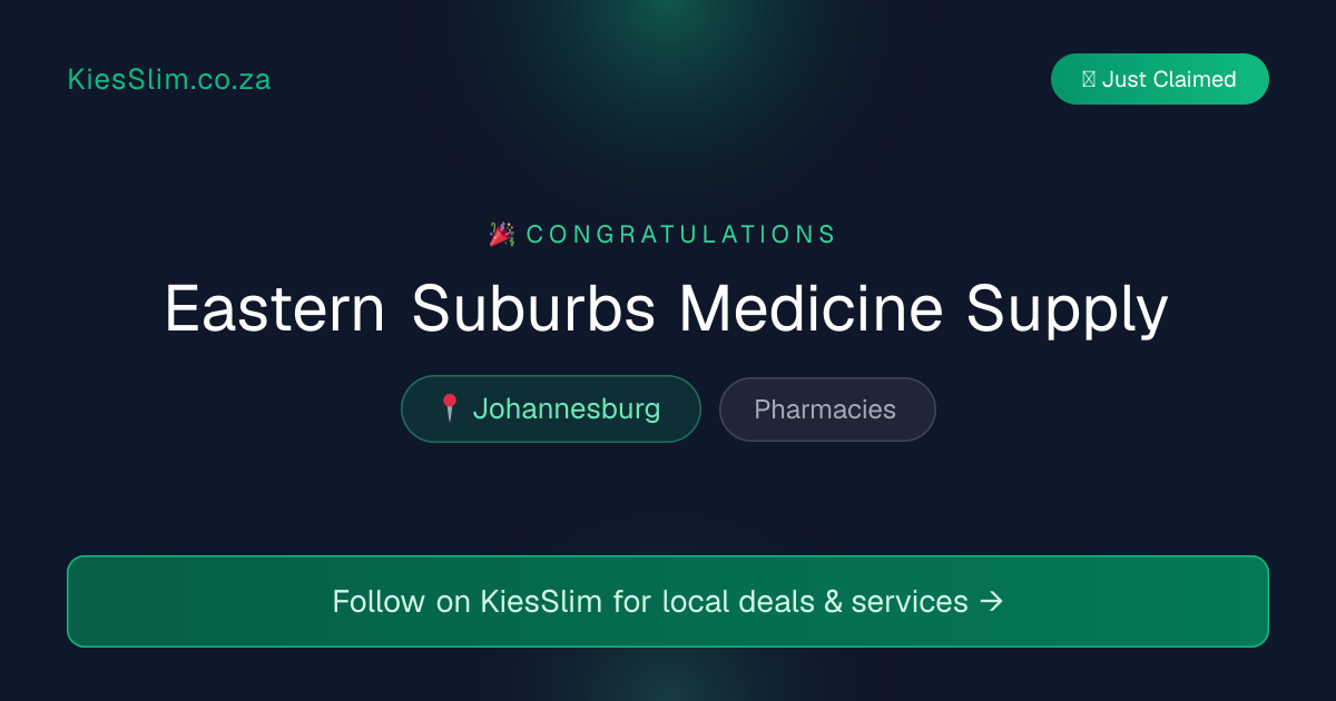 Eastern Suburbs Medicine Supply