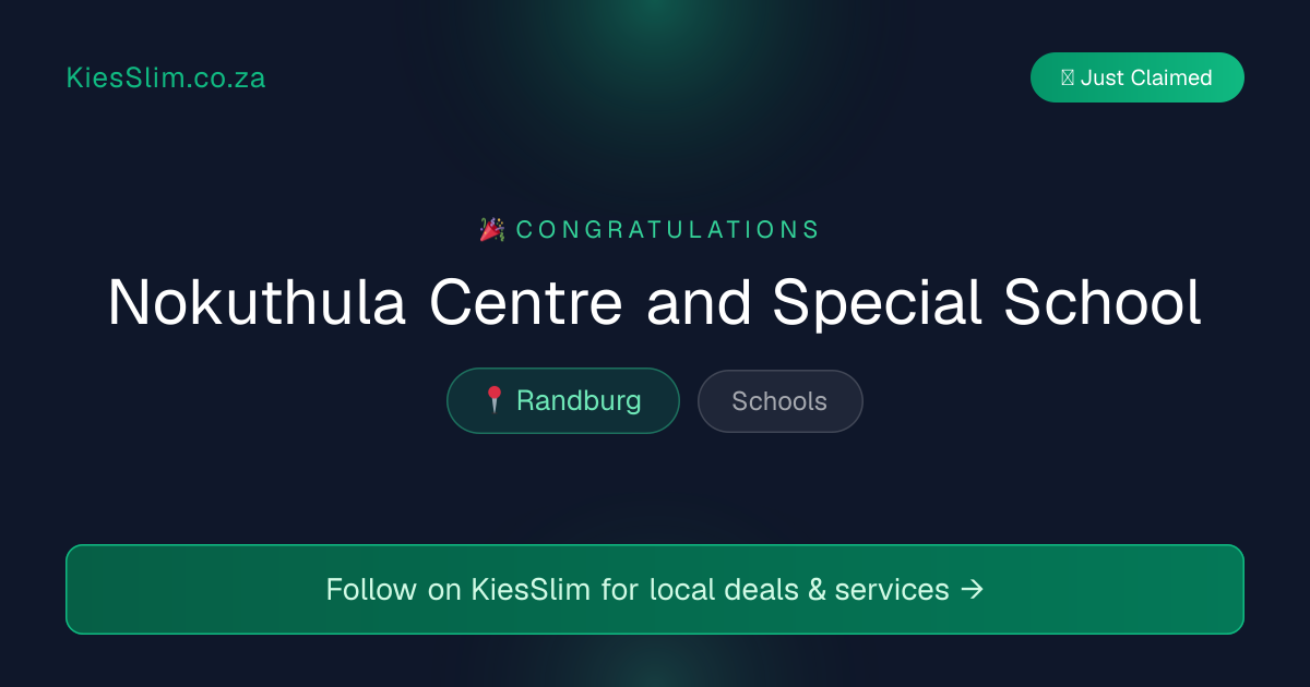Nokuthula Centre and Special School
